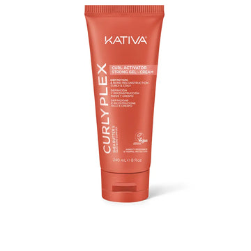 KATIVA-KATIVA CURLY PLEX CURL gel creme ativador de cachos fixação forte 240 ml-DrShampoo - Perfumaria e Cosmética Main image