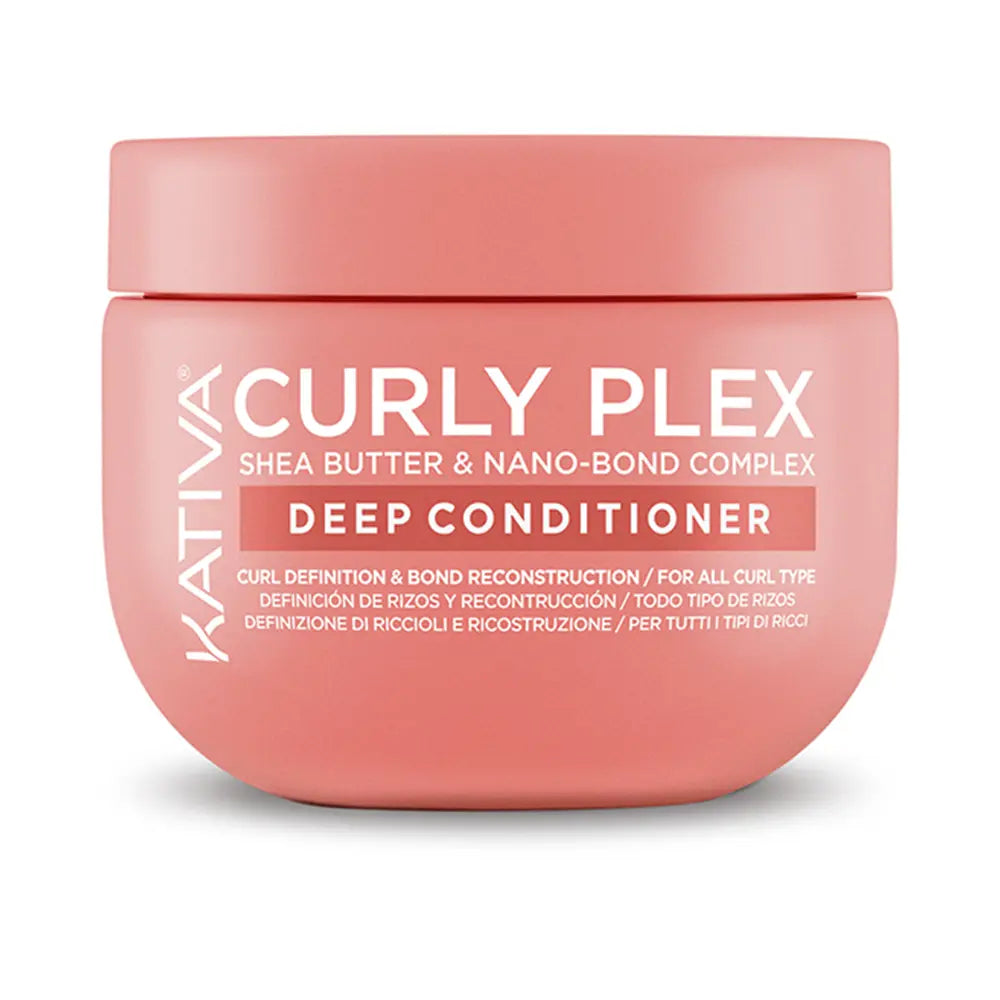 KATIVA-KATIVA CURLY PLEX condicionador para cachos intensos 450 ml-DrShampoo - Perfumaria e Cosmética