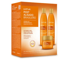 KATIVA-KATIVA PROFESIONAL PÓS ALISAMENTO BRASILEIRO LOTE 3 pçs.-DrShampoo - Perfumaria e Cosmética