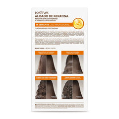 KATIVA-KATIVA PROFESSIONAL KIT DE ALISAMENTO COM QUERATINA BRASILEIRA 4 pcs.-DrShampoo - Perfumaria e Cosmética