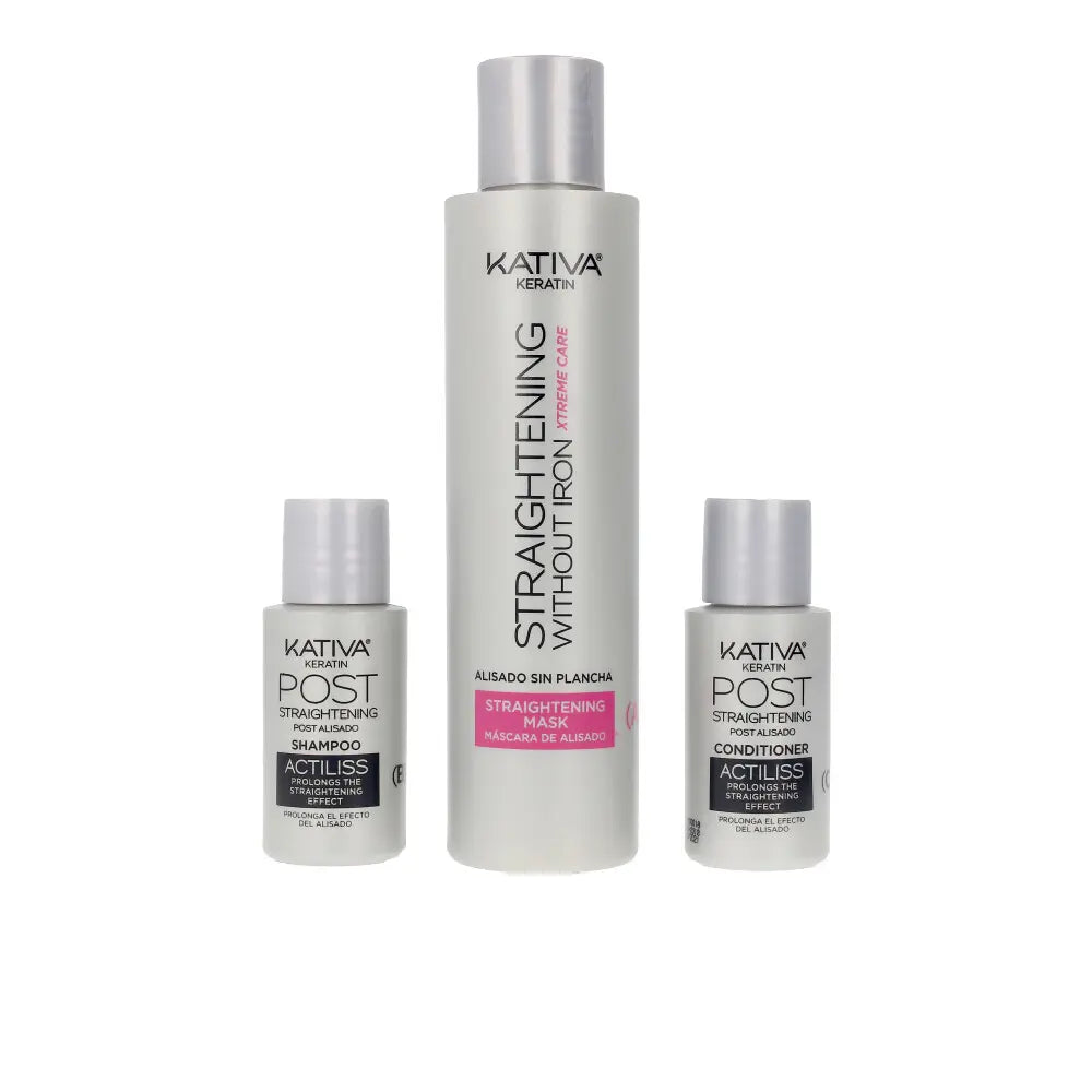 KATIVA-KERATIN ANTI-FRIZZ alisado sin alisador xtrem care 30 dias-DrShampoo - Perfumaria e Cosmética