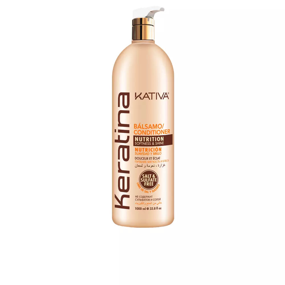 KATIVA-KERATINA Bálsamo Nutrition 1000 ml-DrShampoo - Perfumaria e Cosmética