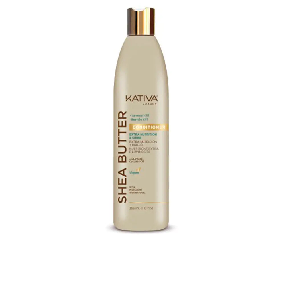 KATIVA-MANTEIGA DE KARITÊ óleo de coco marula condicionador 355 ml-DrShampoo - Perfumaria e Cosmética