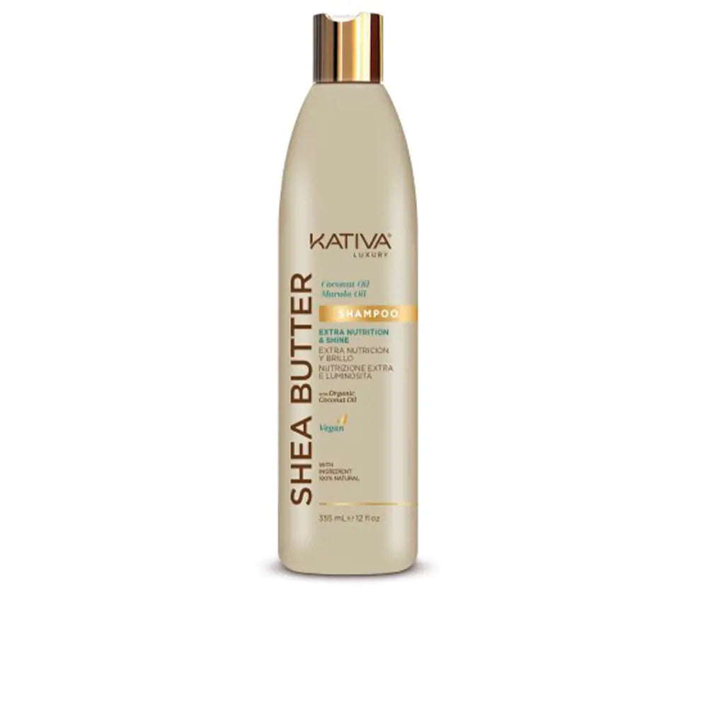 KATIVA-MANTEIGA DE KARITÊ óleo de coco marula shampoo 355 ml-DrShampoo - Perfumaria e Cosmética