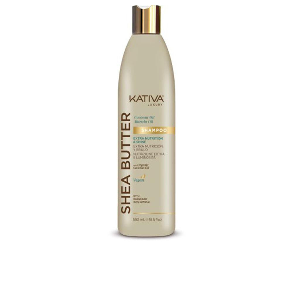KATIVA-SHEA BUTTER coconut marula oil shampoo 550 ml-DrShampoo - Perfumaria e Cosmética