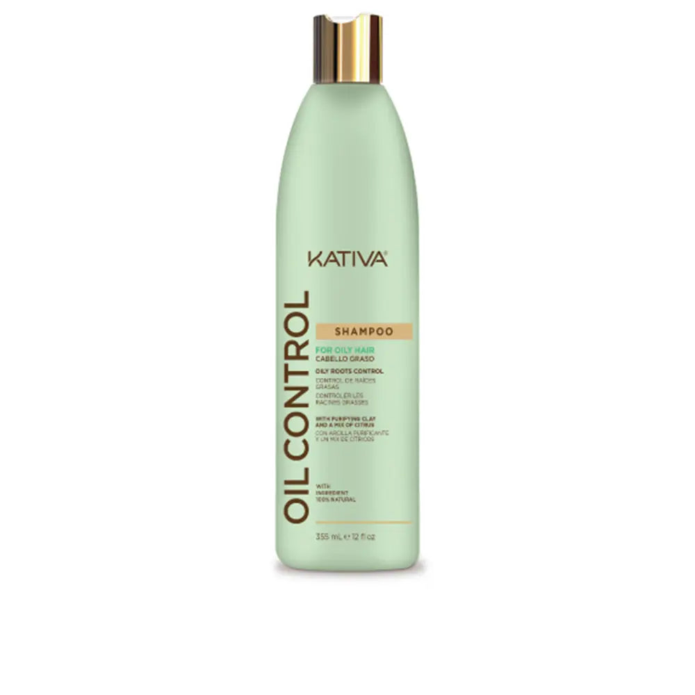 KATIVA-Shampoo Controle de Oleosidade 355 ml-DrShampoo - Perfumaria e Cosmética