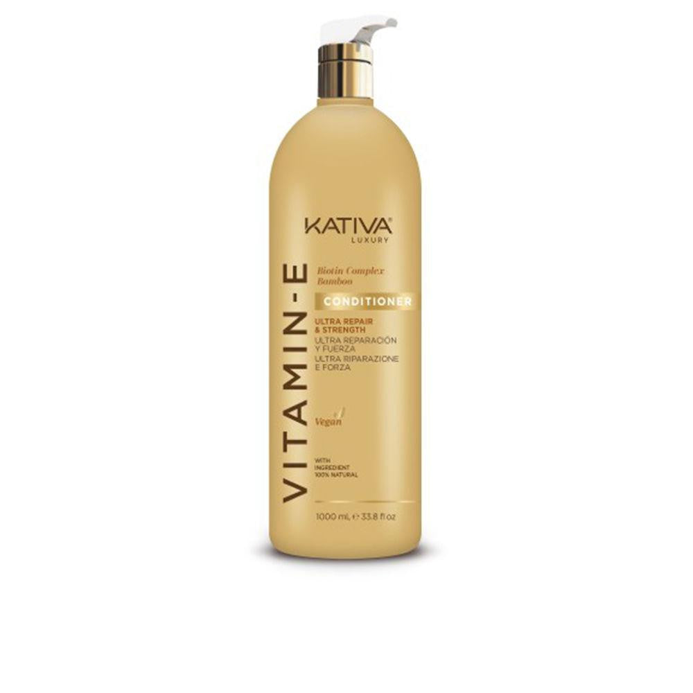 KATIVA-VITAMIN E biotin bamboo conditioner 1000 ml-DrShampoo - Perfumaria e Cosmética