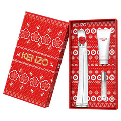 KENZO-FLOWER BY KENZO Estojo de 3 peças.-DrShampoo - Perfumaria e Cosmética