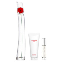 KENZO-FLOWER BY KENZO Estojo de 3 peças.-DrShampoo - Perfumaria e Cosmética