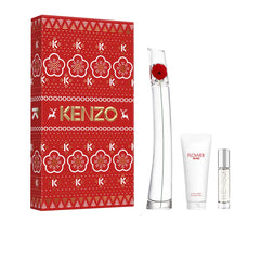 KENZO-FLOWER BY KENZO Estojo de 3 peças.-DrShampoo - Perfumaria e Cosmética