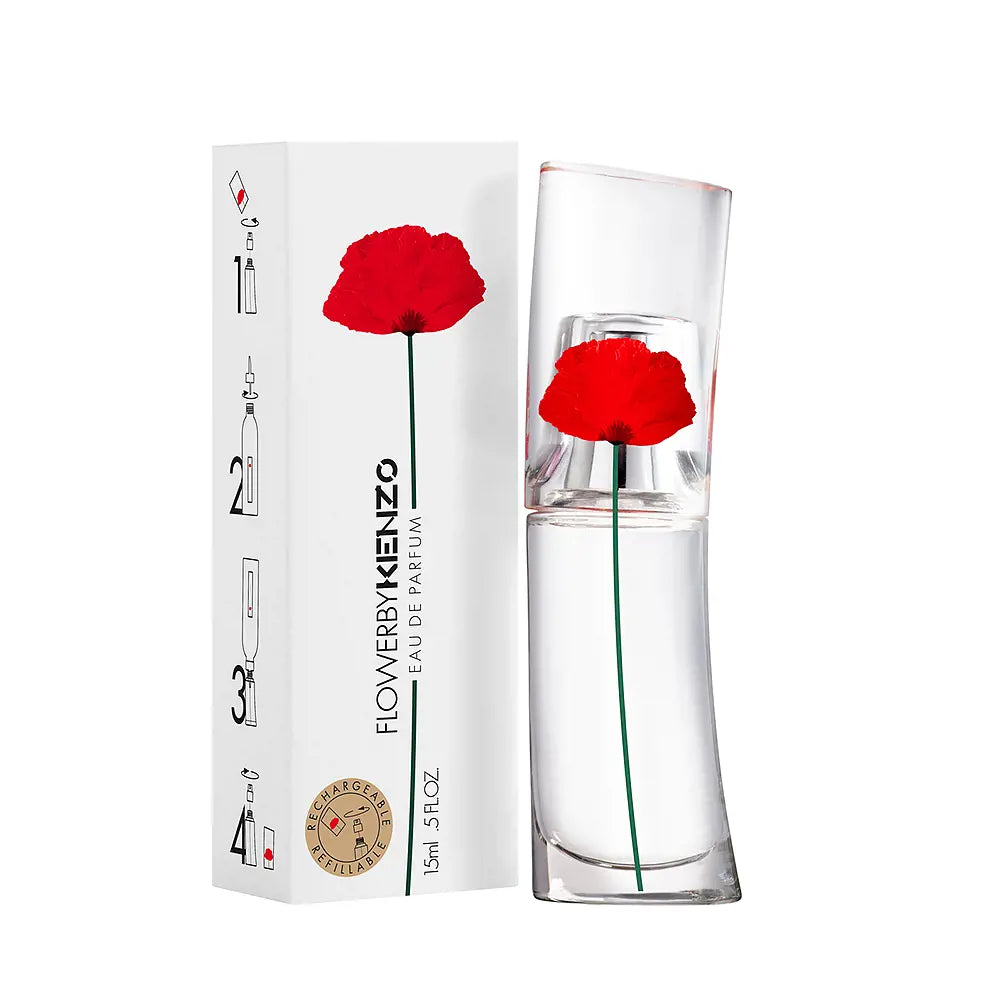 KENZO-FLOWER BY KENZO eau de parfum spray recarga 15 ml-DrShampoo - Perfumaria e Cosmética