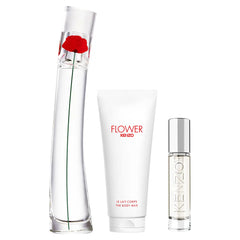 KENZO-FLOWER BY KENZO estojo com 3 peças.-DrShampoo - Perfumaria e Cosmética