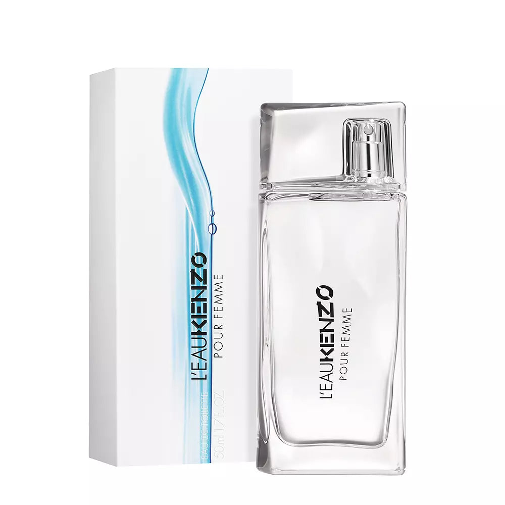 KENZO-L'EAU KENZO POUR FEMME eau de toilette spray 50 ml-DrShampoo - Perfumaria e Cosmética