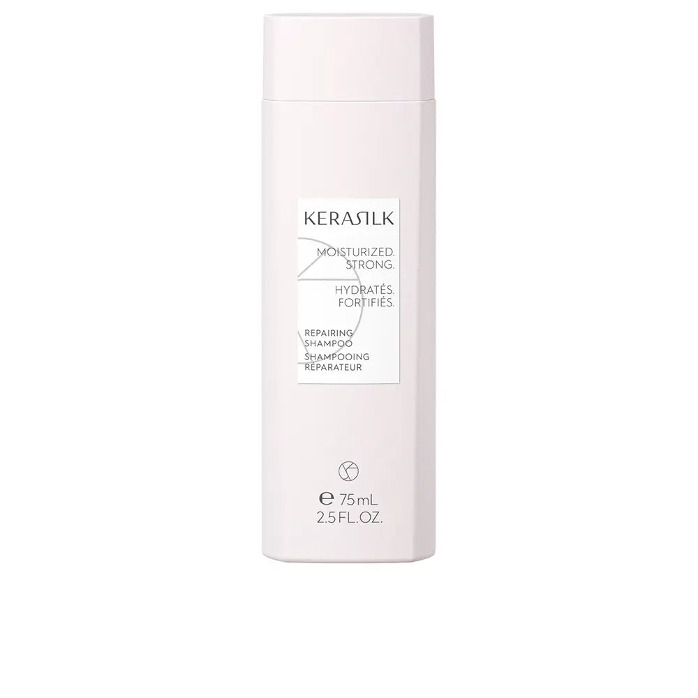 KERASILK-ESSENTIALS shampoo reparador 75 ml.-DrShampoo - Perfumaria e Cosmética