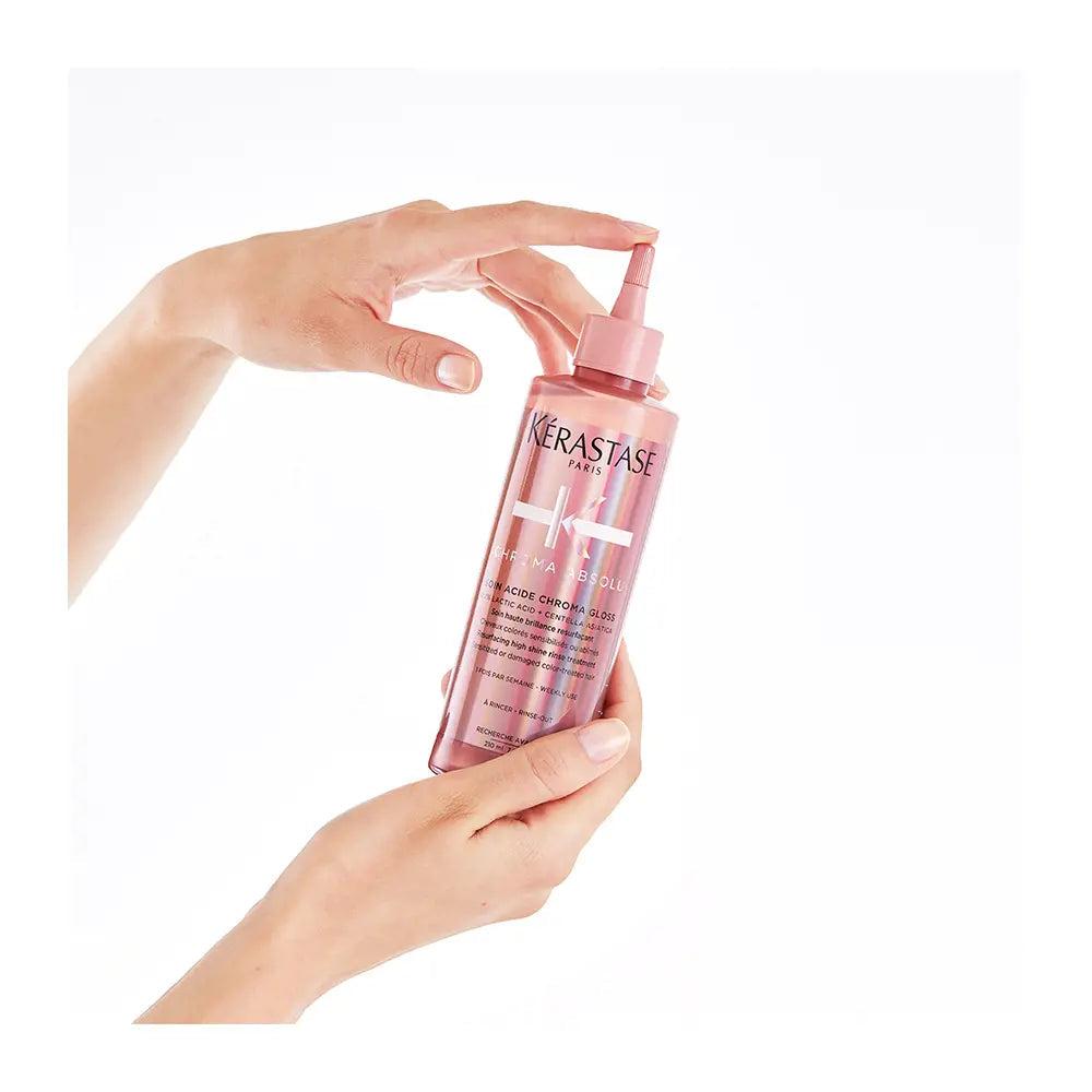 KERASTASE-CHROMA ABSOLU tratamento ácido brilho 250 ml.-DrShampoo - Perfumaria e Cosmética