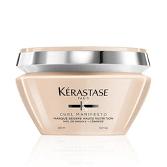 KERASTASE-CURL MANIFESTO máscara manteiga alta nutrição 200 ml-DrShampoo - Perfumaria e Cosmética