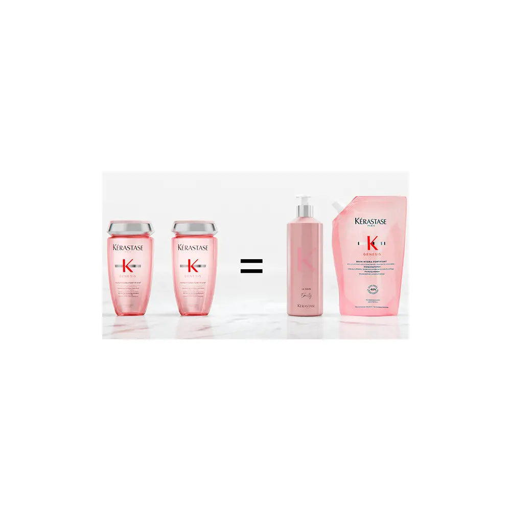 KERASTASE-GENESIS recarga de banho hidra-fortalecedora 500 ml-DrShampoo - Perfumaria e Cosmética