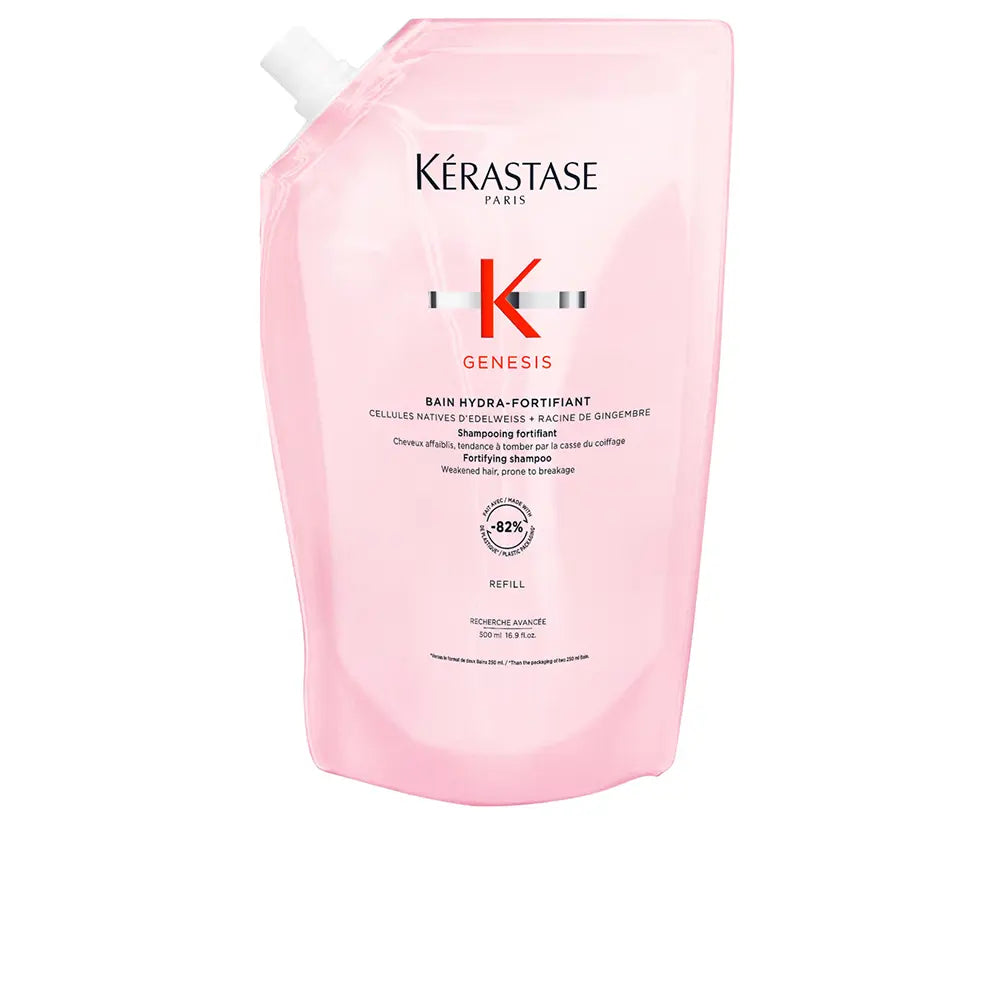KERASTASE-GENESIS recarga de banho hidra-fortalecedora 500 ml-DrShampoo - Perfumaria e Cosmética
