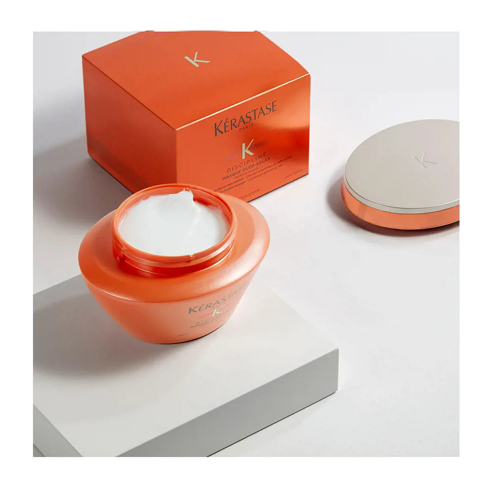 KERASTASE-Máscara DISCILINE OLÉO-RELAX 200 ml-DrShampoo - Perfumaria e Cosmética