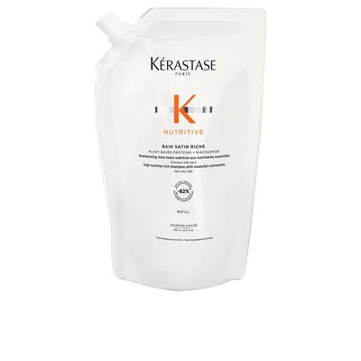 KERASTASE-NUTRITIVO banho satin riche recarga 500 ml-DrShampoo - Perfumaria e Cosmética