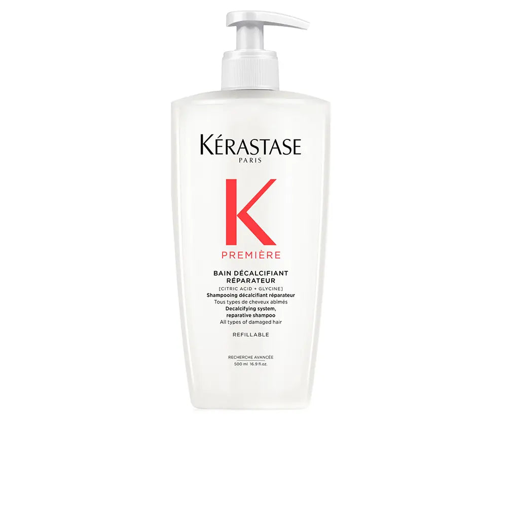 KERASTASE-PREMIERE shampoo reparador descalcificante para cabelos danificados 500 ml-DrShampoo - Perfumaria e Cosmética