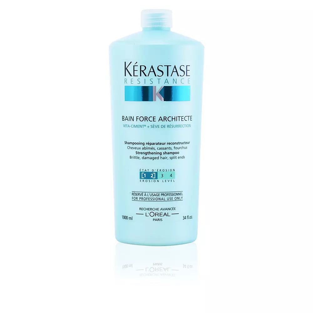 KERASTASE-RESISTANCE Bain Force Architecte 1000 ml-DrShampoo - Perfumaria e Cosmética
