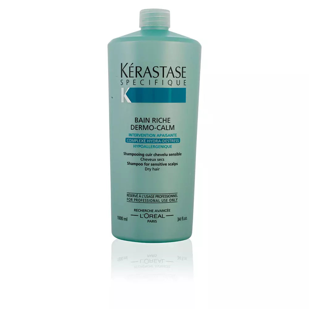 KERASTASE-SPÉCIFIQUE DERMO-CALM banho rico 1000 ml-DrShampoo - Perfumaria e Cosmética