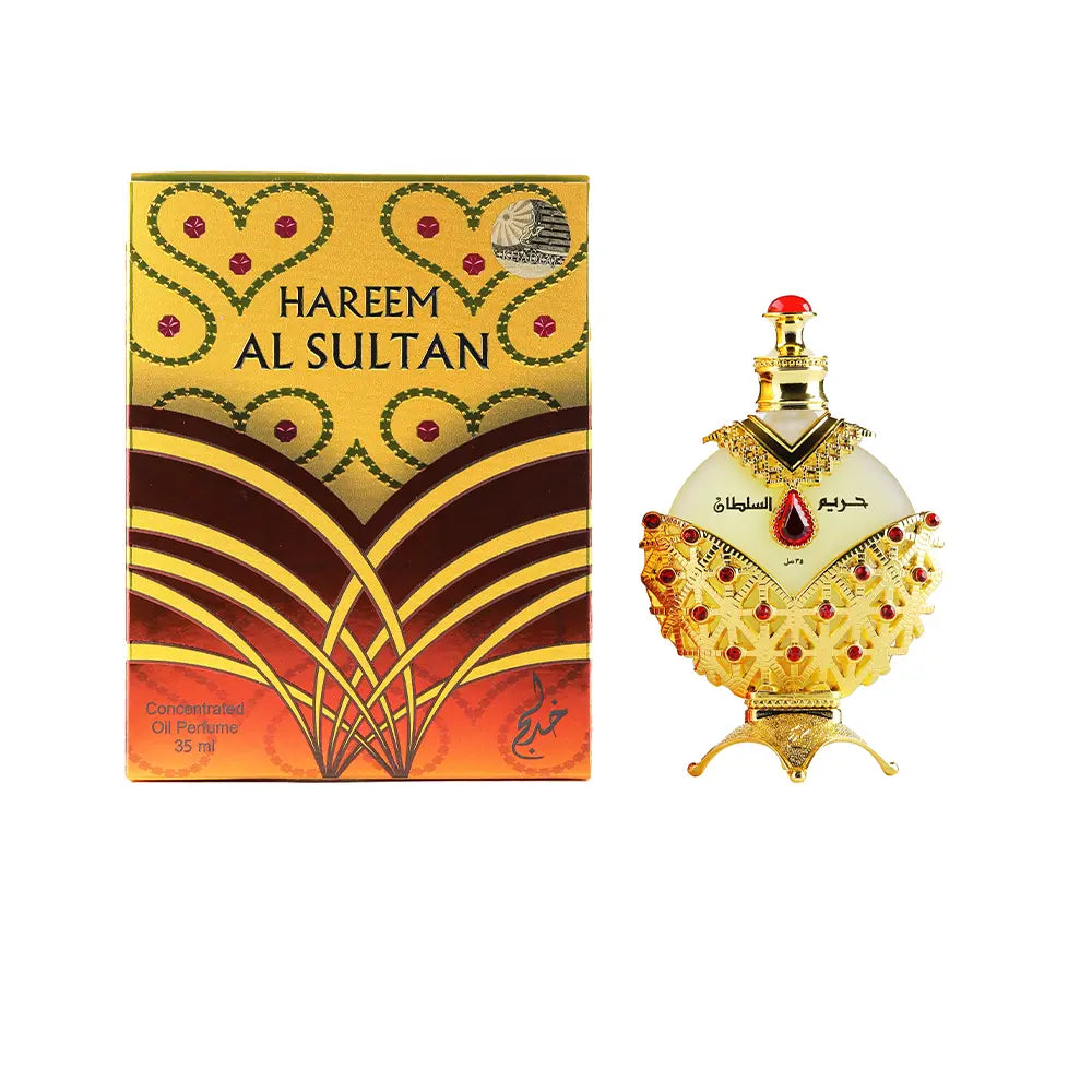 KHADLAJ-Perfume de óleo concentrado HAREEM AL SULTAN GOLD 35 ml-DrShampoo - Perfumaria e Cosmética
