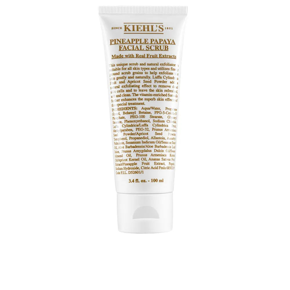 KIEHL'S-Esfoliante facial PINEAPPLE PAPAYA 100 ml.-DrShampoo - Perfumaria e Cosmética