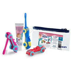 KIN-CONJUNTO DE CARRO DE VIAGEM INFANTIL FLUORKIN 3 unidades-DrShampoo - Perfumaria e Cosmética