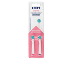 KIN-Cabeça de escova elétrica universal KIN SENSITIVE 2 unidades-DrShampoo - Perfumaria e Cosmética