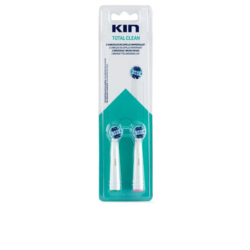 KIN-Cabeça de escova elétrica universal KIN TOTAL CLEAN 2 unidades-DrShampoo - Perfumaria e Cosmética Image principale du produit