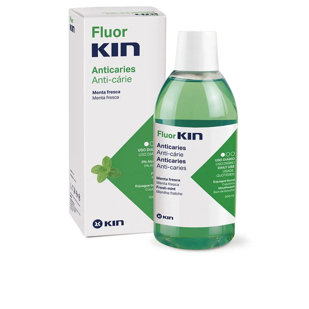 KIN-FLUORKIN Anticáries colutório 500 ml-DrShampoo - Perfumaria e Cosmética