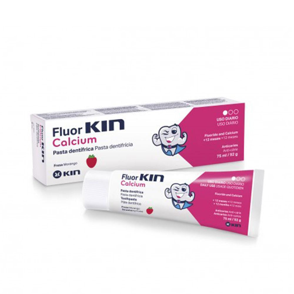 KIN-FLUORKIN CALCIUM toothpaste 75 ml-DrShampoo - Perfumaria e Cosmética