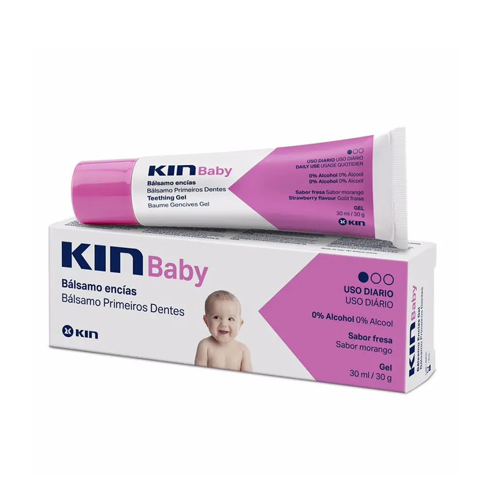 KIN-KIN BABY gel bálsamo de goma de morango 30 ml-DrShampoo - Perfumaria e Cosmética