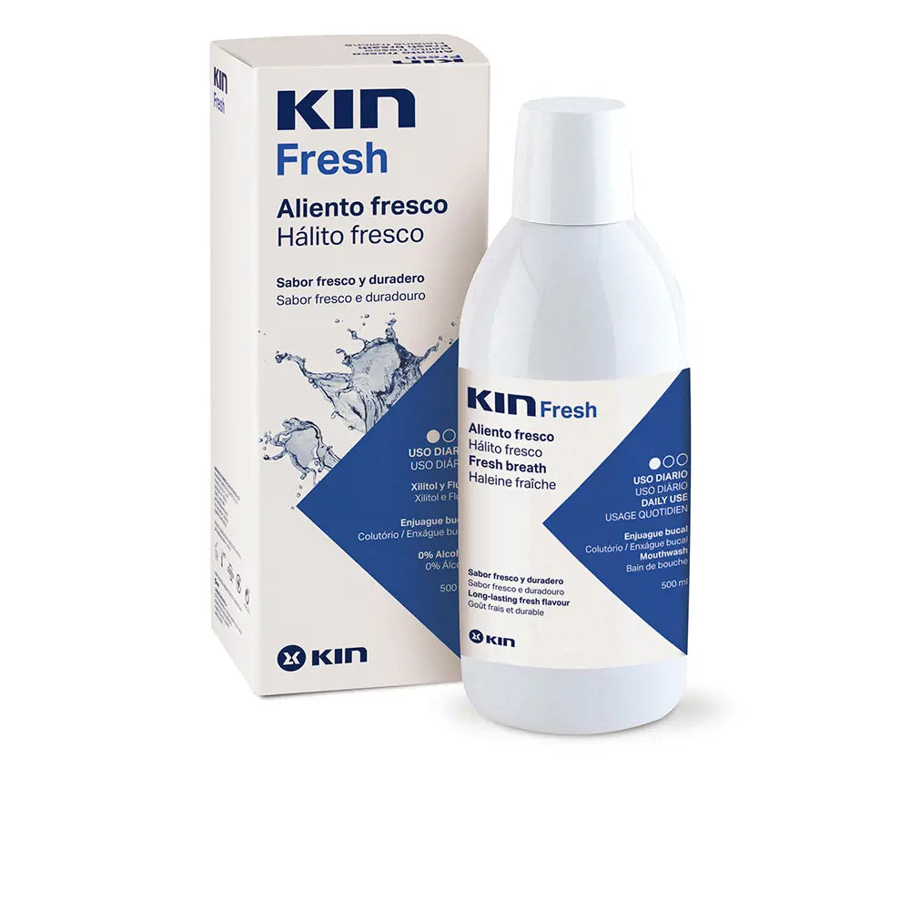 KIN-KIN FRESH colutório hálito fresco 500 ml-DrShampoo - Perfumaria e Cosmética