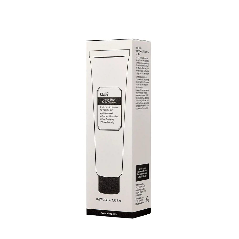 KLAIRS-Limpador facial GENTLE BLACK-DrShampoo - Perfumaria e Cosmética