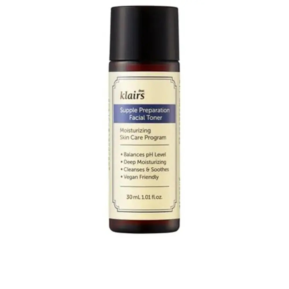 KLAIRS-Tônico facial SUPPLE PREPARATION 30 ml-DrShampoo - Perfumaria e Cosmética