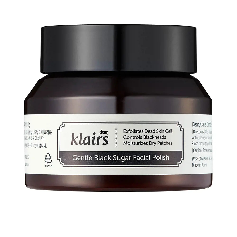 KLAIRS-verniz facial GENTLE BLACK açúcar 110 gr-DrShampoo - Perfumaria e Cosmética