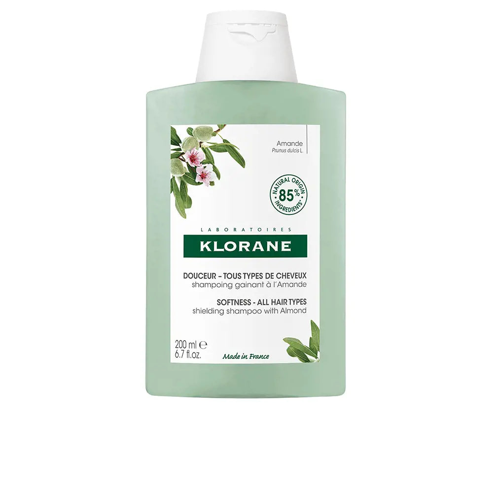 KLORANE-A LA ALMENDRA shampoo suavidade e tom 200 ml-DrShampoo - Perfumaria e Cosmética
