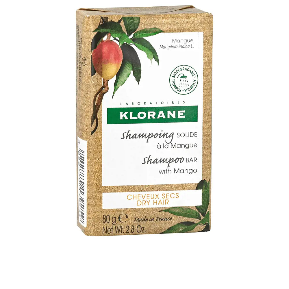 KLORANE-AL MANGO champô sólido 80 gr-DrShampoo - Perfumaria e Cosmética