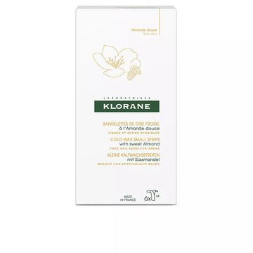 KLORANE-CERA FRIA PEQUENAS TIRAS com amêndoa doce 6 pz-DrShampoo - Perfumaria e Cosmética Imagem principal do produto