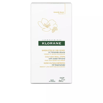 KLORANE-CERA FRIA PEQUENAS TIRAS com amêndoa doce 6 pz-DrShampoo - Perfumaria e Cosmética