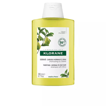 KLORANE-Champô PURIFICANTE de Cidra 200 ml-DrShampoo - Perfumaria e Cosmética Imagem principal do produto