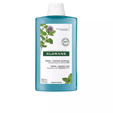 KLORANE-DETOX champô menta orgânico 400 ml-DrShampoo - Perfumaria e Cosmética Imagem principal do produto