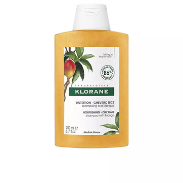 KLORANE-NUTRITION shampoo à la mangue 200 ml-DrShampoo - Perfumaria e Cosmética Imagem principal do produto