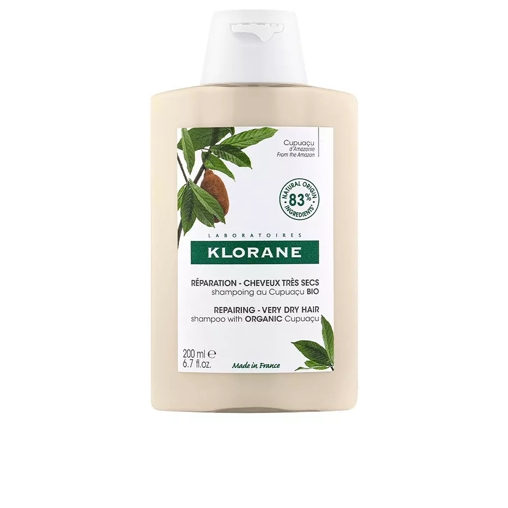 KLORANE-REPAIR shampoo com cupuaçu bio 200 ml-DrShampoo - Perfumaria e Cosmética