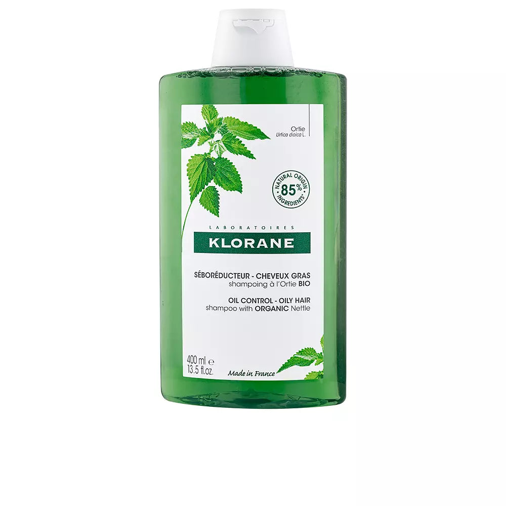 KLORANE-SEBO-REDUCER shampoo orgânico de urtiga 400 ml-DrShampoo - Perfumaria e Cosmética