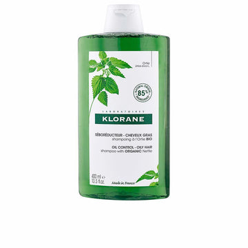 KLORANE-SEBO-REDUCER shampoo orgânico de urtiga 400 ml-DrShampoo - Perfumaria e Cosmética Imagem principal do produto