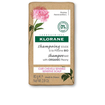 KLORANE-SHAMPOO SÓLIDO BIO A LA PEÔNIA 80 g-DrShampoo - Perfumaria e Cosmética Imagem principal do produto
